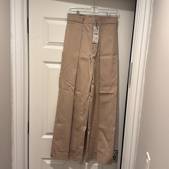 Zara full length gabardine Pants - Picture 2 of 8